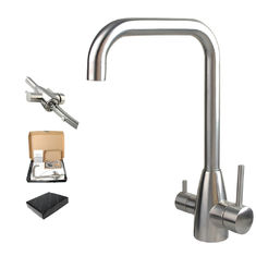 Chine Robinet d'eau matériel multifonctionnel de robinet de 3 manières d'acier inoxydable de SENTO 304/316 pour la cuisine fournisseur