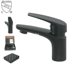 Chine escroquerie inoxidable Certificado CUPC de l'acero 304 Mezclador Colorido Del bano Del Lavabo Del Golpecito Negro Del Bano Grifo fournisseur