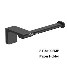 Chine Couleur de noir de support de petit pain de papier hygiénique de support de papier de support de mur de bonne qualité d'acier inoxydable fournisseur