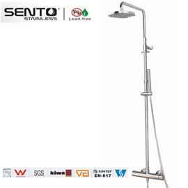 Colonne thermostatique de douche de pluie de SENTO réglée pour la salle de bains fournisseur