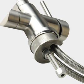 La brosse matérielle inoxydable de poignée de SENTO d'eau de filtre du robinet simple sain sans plomb Steel304 Ss316 de RO a fini fournisseur