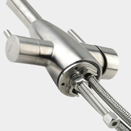 Robinet d'eau matériel multifonctionnel de robinet de 3 manières d'acier inoxydable de SENTO 304/316 pour la cuisine fournisseur