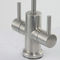 Double robinet de filtration de RO de mélangeur de filtre d'acier inoxydable de pivot de poignée 304/316 fournisseur