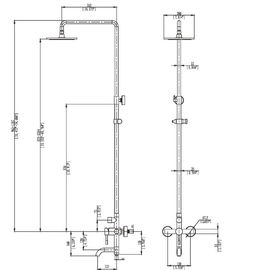 Pommeau de douche en acier de salle de bains de SENTOstainless avec la bonne qualité de conception gentille bon marché des prix fournisseur