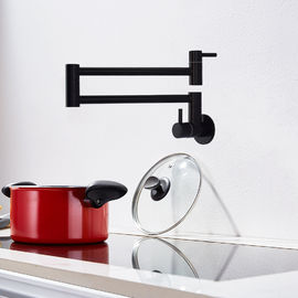 Double matériel d'acier inoxydable de robinet de robinet d'évier de cuisine de remplisseur de pot de pliage de poignée 304/316 fournisseur