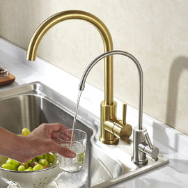 304/316 robinet sans plomb d'eau potable de filtre d'épurateur de système de filtration de l'eau de robinet de robinet d'eau d'acier inoxydable fournisseur