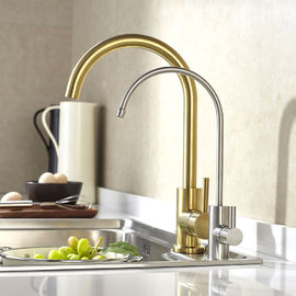 304/316 robinet sans plomb d'eau potable de filtre d'épurateur de système de filtration de l'eau de robinet de robinet d'eau d'acier inoxydable fournisseur