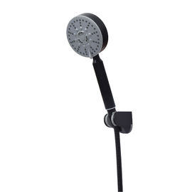 couleur sanitaire de noir de mélangeur de bassin de 304 de main de douche de mur de bâti de robinet en acier sStainless en trois pièces de douche articles de Comercial fournisseur