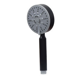 couleur sanitaire de noir de mélangeur de bassin de 304 de main de douche de mur de bâti de robinet en acier sStainless en trois pièces de douche articles de Comercial fournisseur