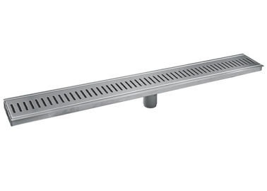 Drain de plancher extérieur de salle de bains de drain de plancher de douche d'acier inoxydable de plancher de drain de douche de drain linéaire de la Manche fournisseur