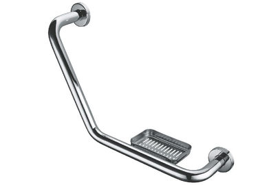 Barre sûre de haute qualité de balustrade de grippage balayée 304 par salles de bains de Bath d'acier inoxydable avec le plat de saop fournisseur